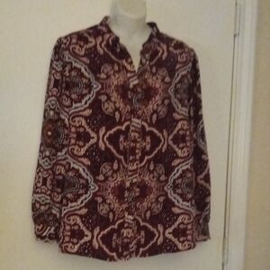 Alison Dailey Paisley Blouse